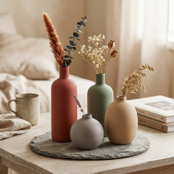 Porcelain Vase Set 4 Pcs